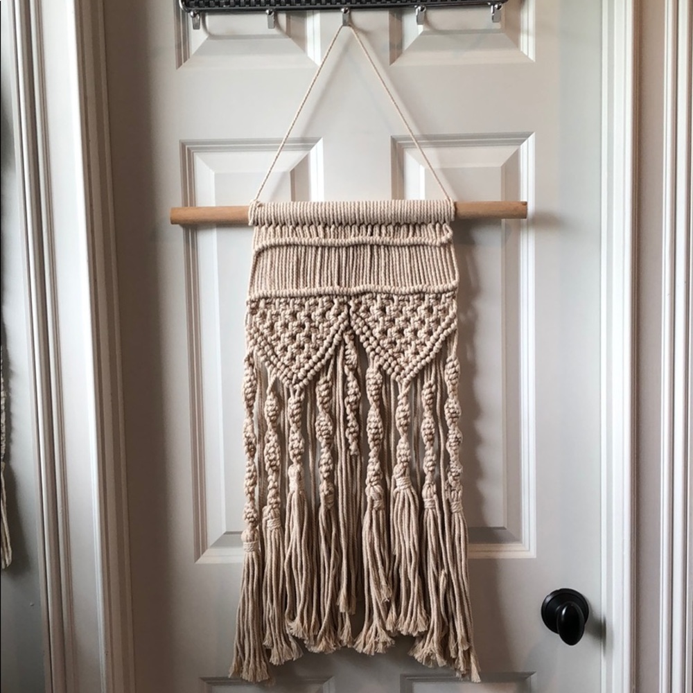 Boho wall hanging